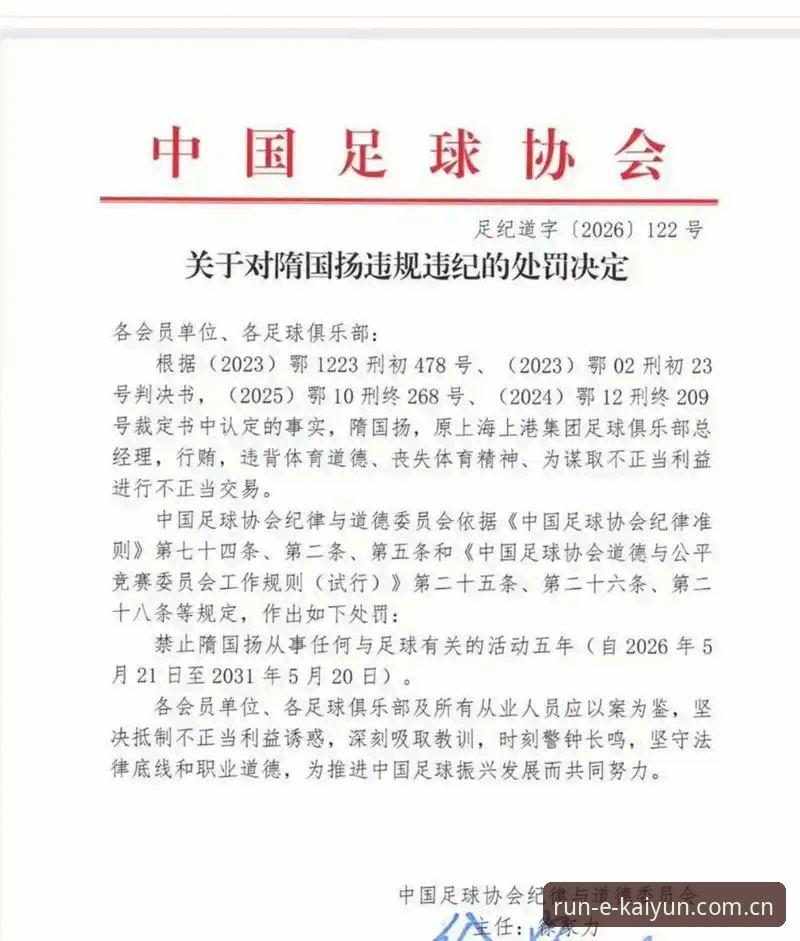 开运官方推荐使用指南 中国足协公布第三批禁足名单,开运体育平台用户关注赛事公平新动态